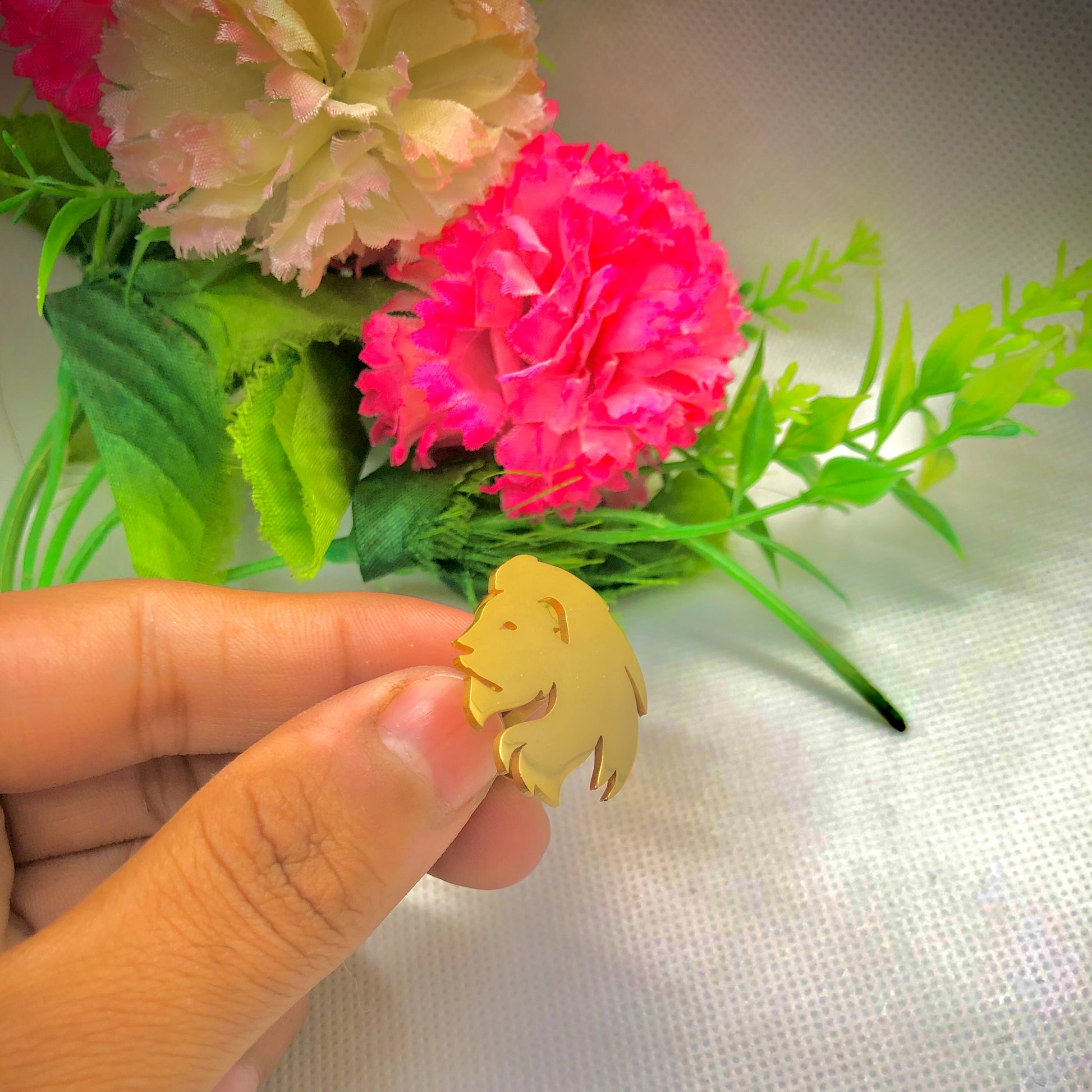 Lion Cufflinks/Studs - Creative Collection