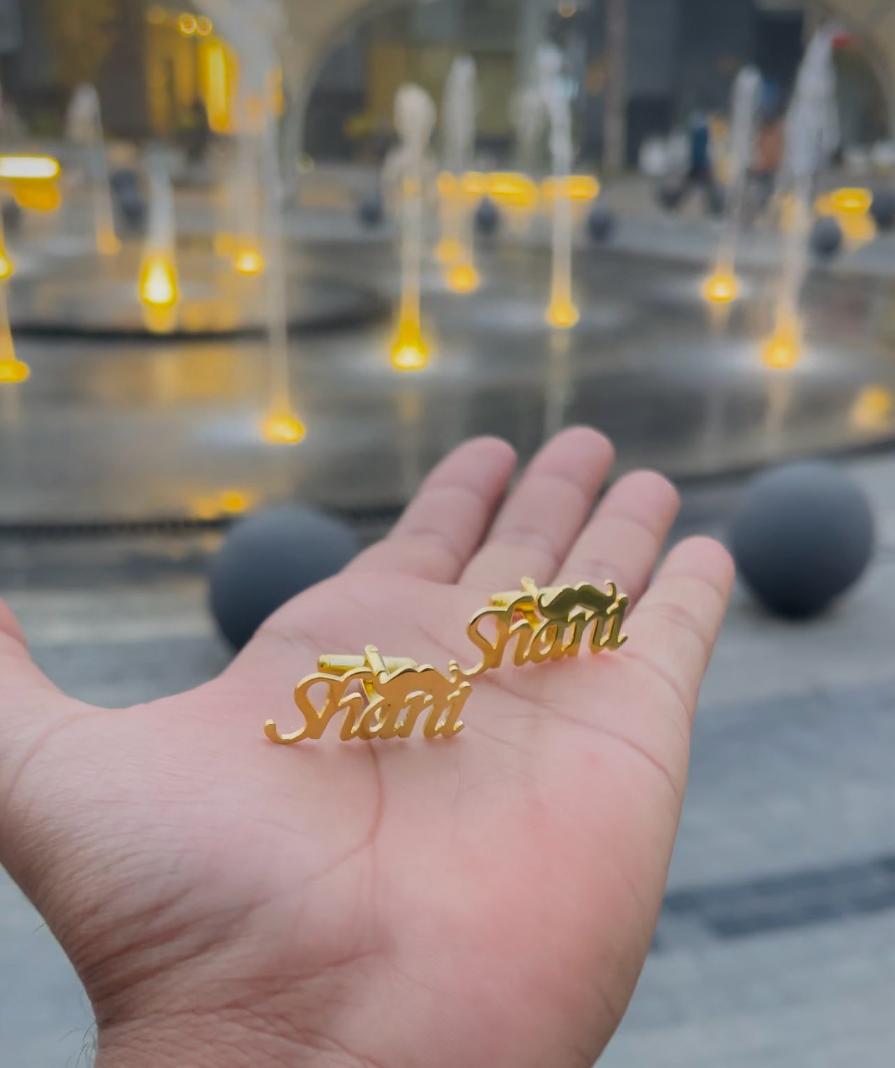 Customise Name Cufflink - Creative Collection