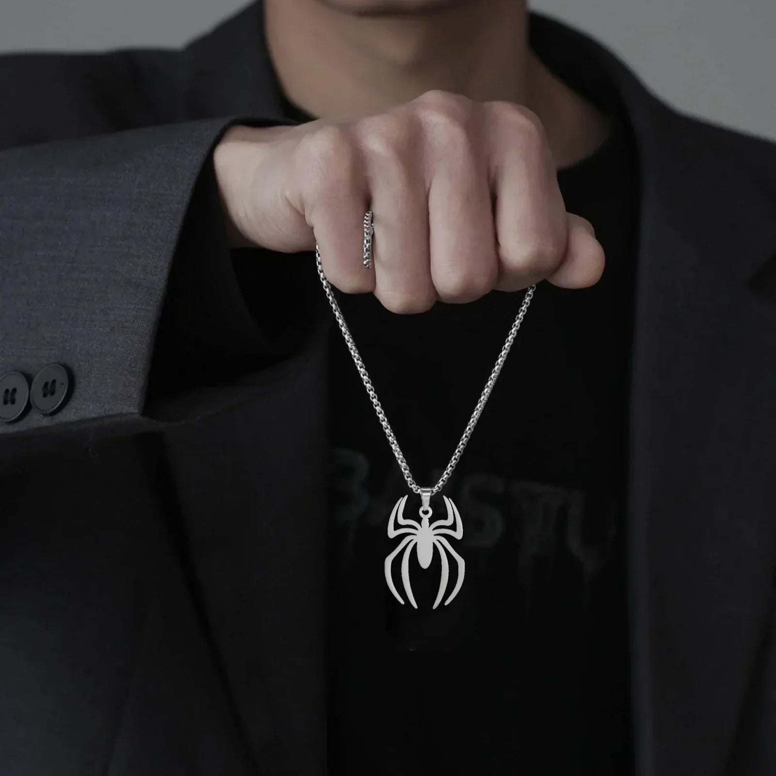 My Shape Punk Spider Necklaces-Pendant - Creative Collection