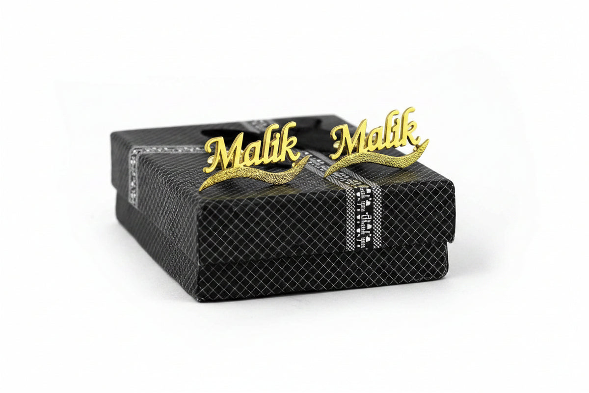 Customise Name Cufflink