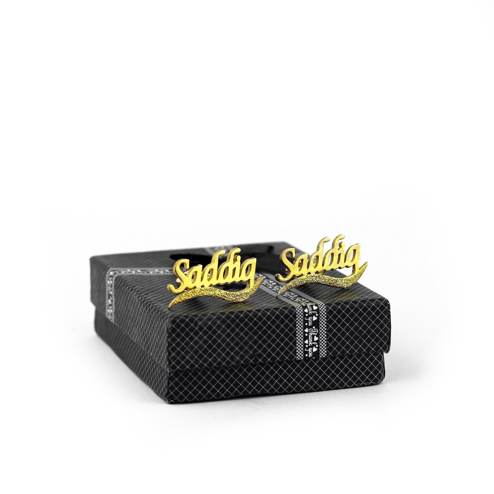 Customise Name Cufflink - Creative Collection
