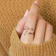 Customize Name Ring - Creative Collection