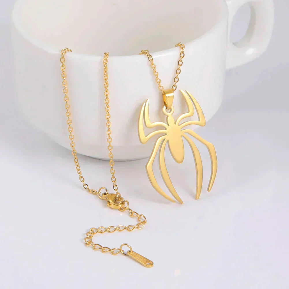 My Shape Punk Spider Necklaces-Pendant - Creative Collection